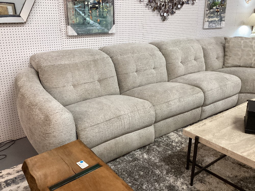 5 piece Electric reacting sectional|3092