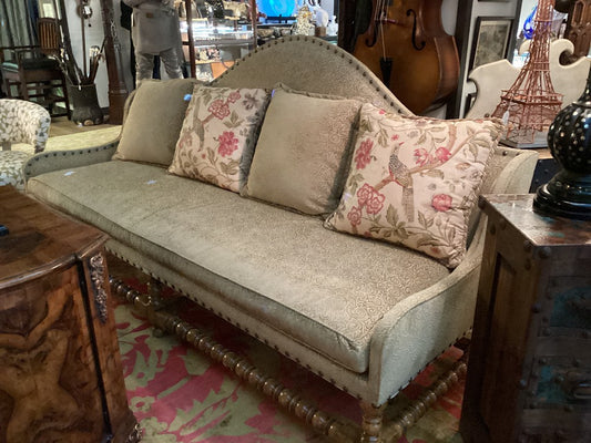 Designer nail head sofa|3387