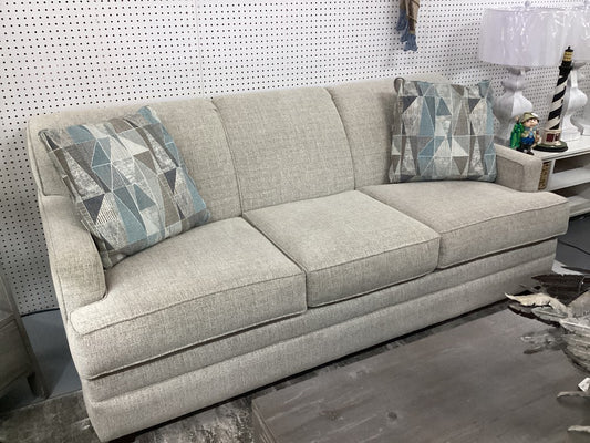 Beige cloth Sofa|3413