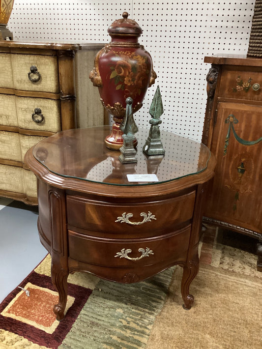 Vintage Gordon furniture French style side table|3572