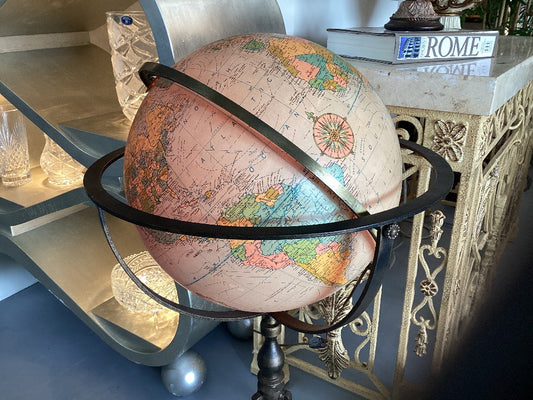 Standing light up globe|3609