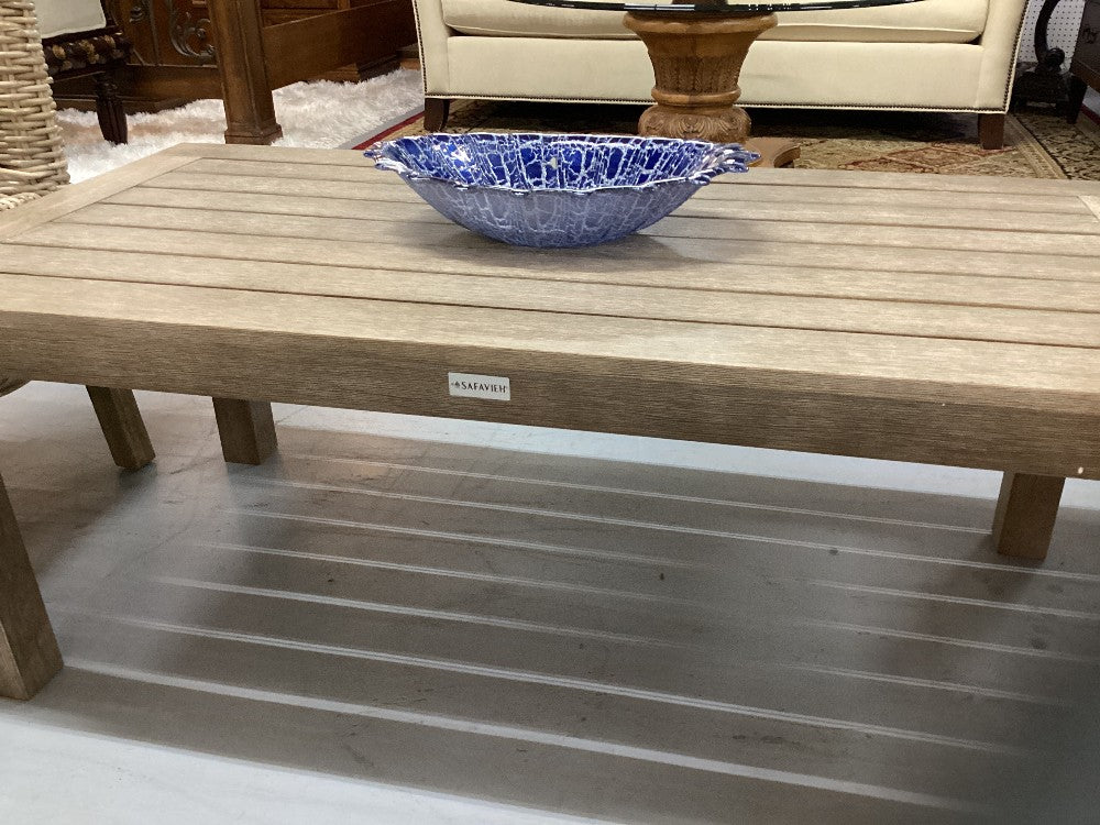 Safavieh outdoor coffee table 48x24x18|3755