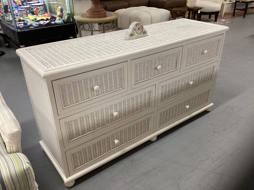 White Ratan dresser|3849