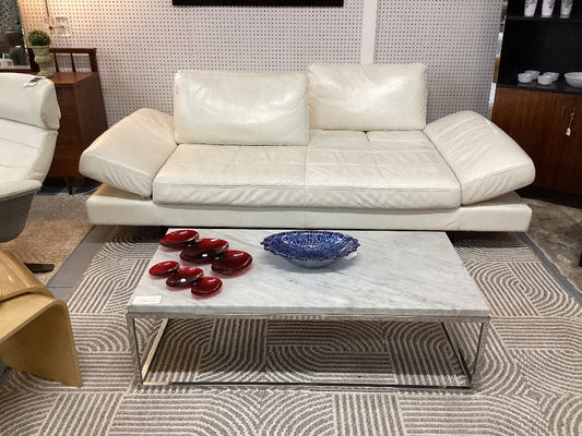 Marble top chrome Coffee table|4096