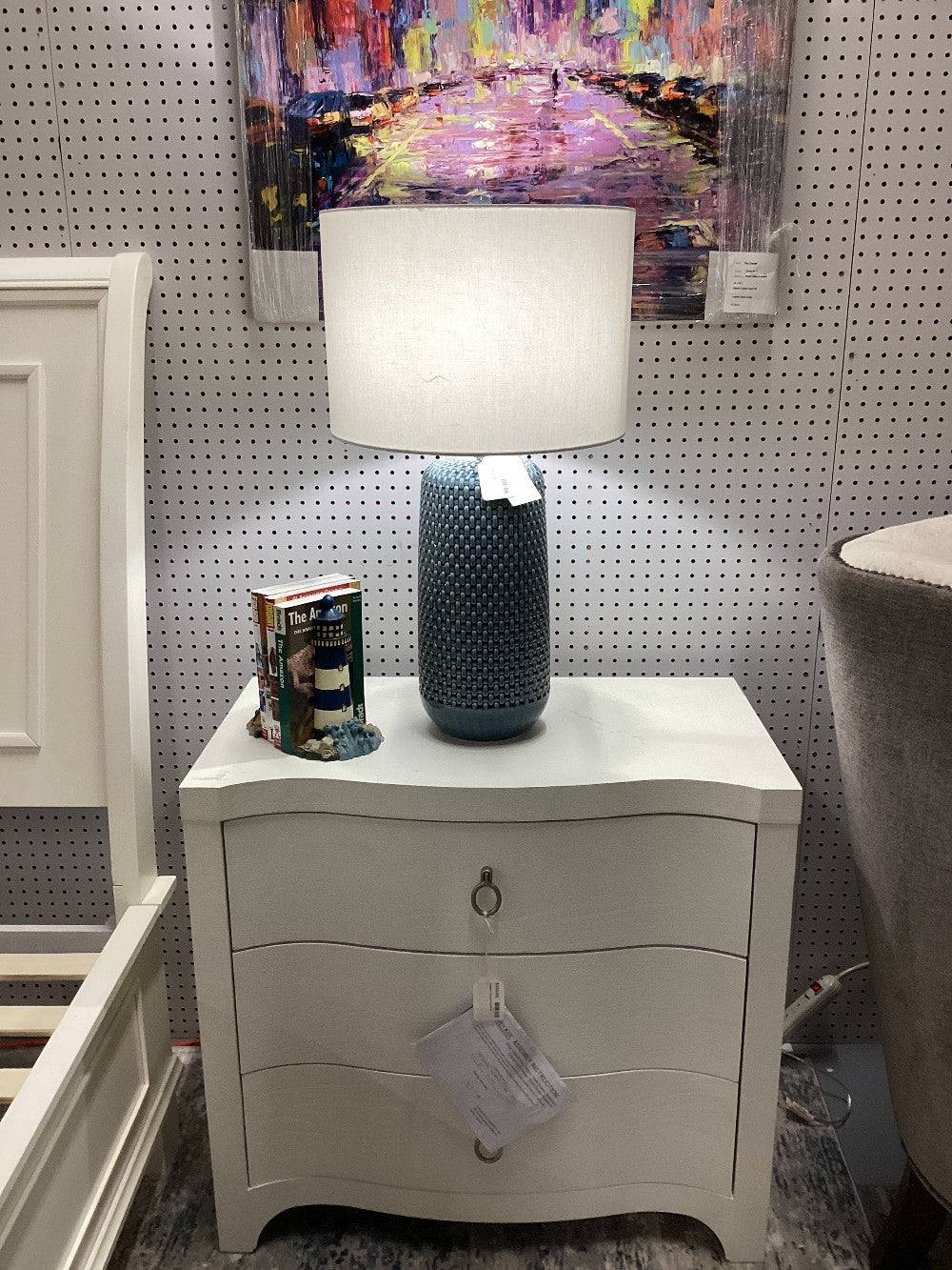 Blue Weave Lamp|4402