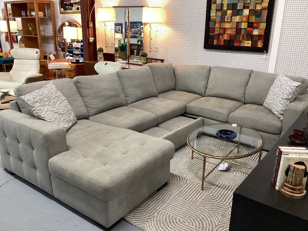 Storage gray sectional|4453
