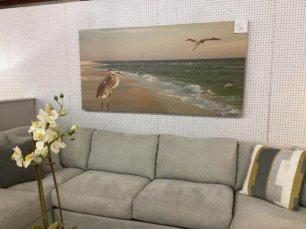 Beach and bird artwork|4951