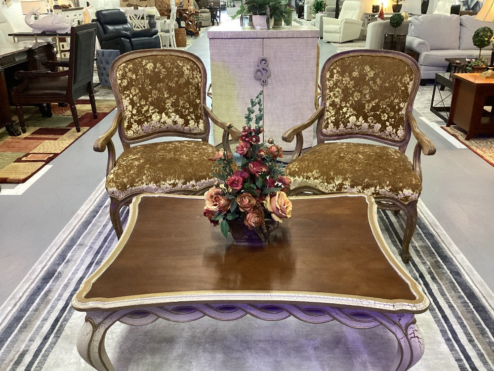 Upholstered French chair|4965