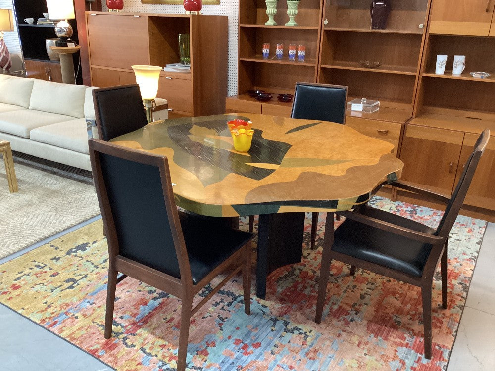 Signed Carlos M. Foyer Table|5319