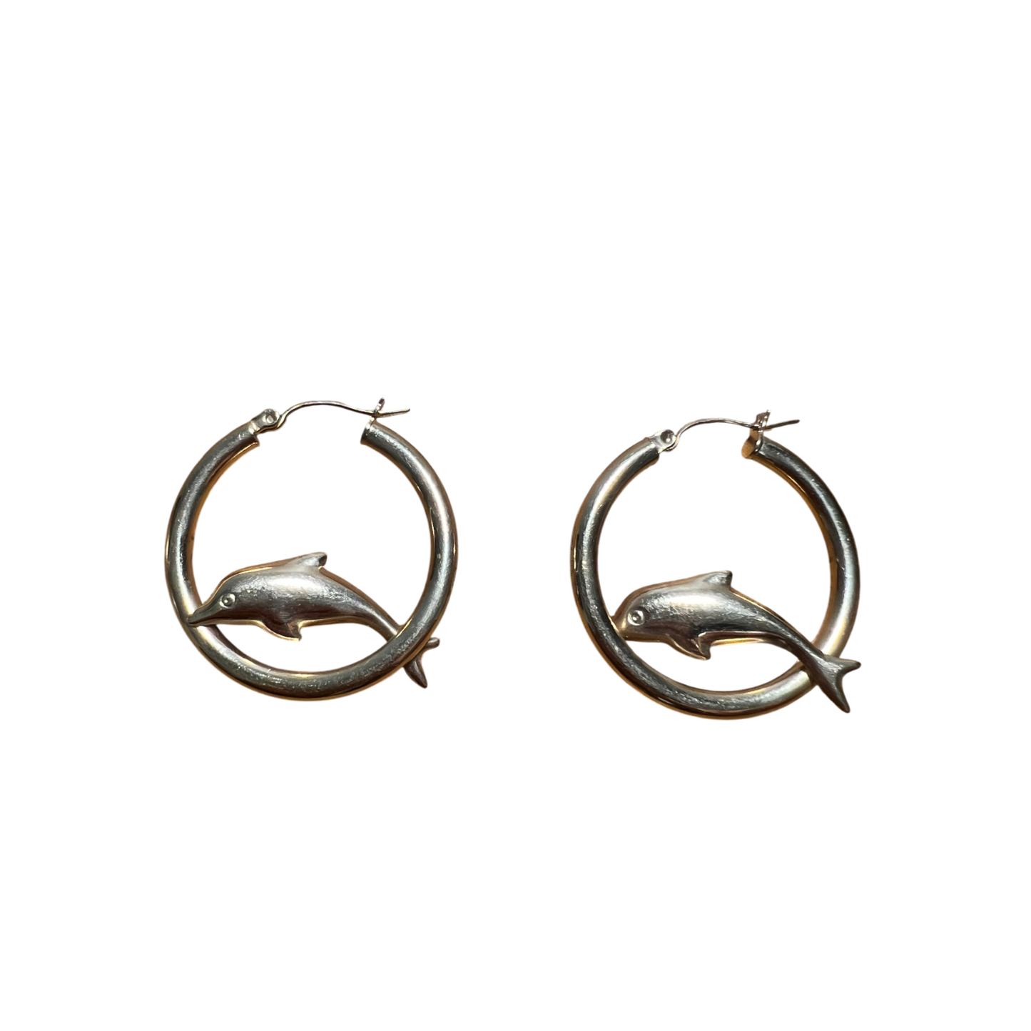 Dolphin Hoop Earrings