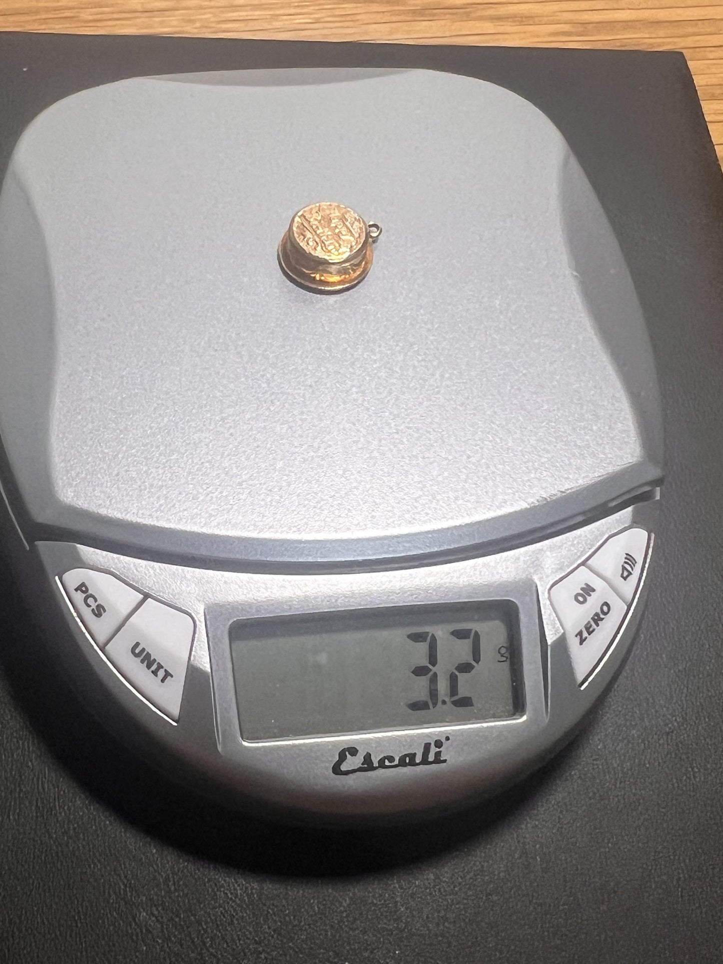 14k Gold Birthday Cake Charm