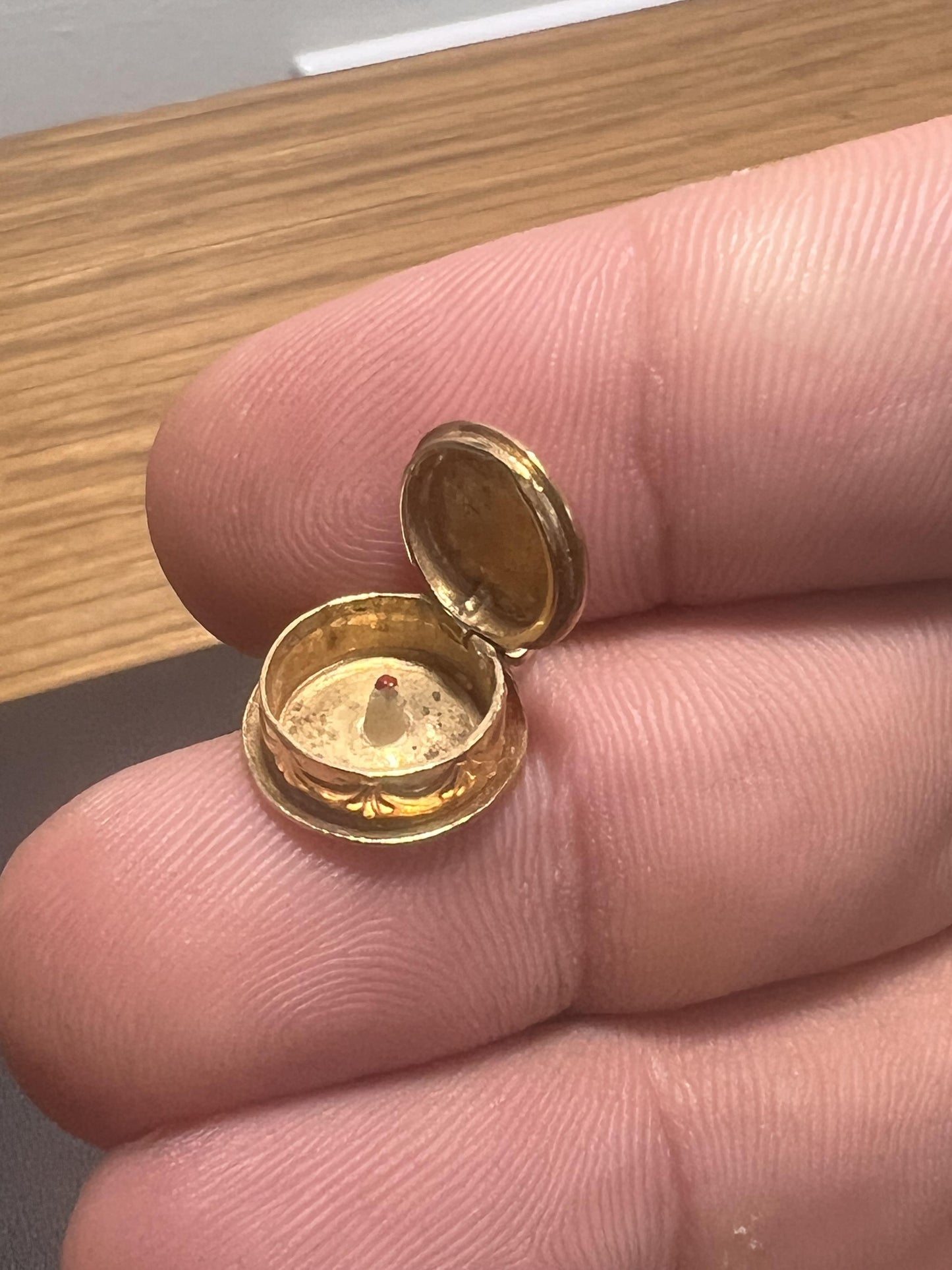 14k Gold Birthday Cake Charm