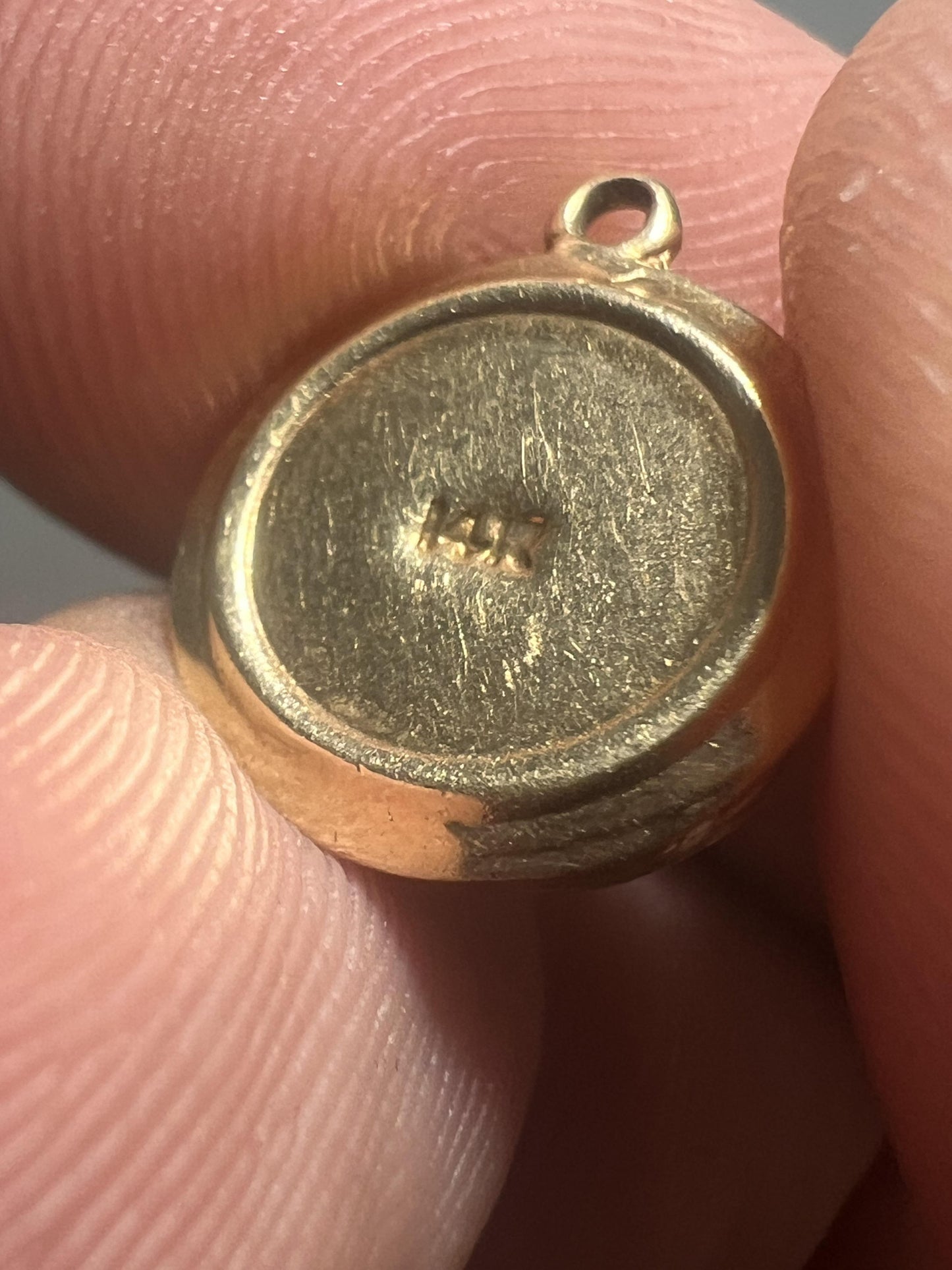 14k Gold Birthday Cake Charm