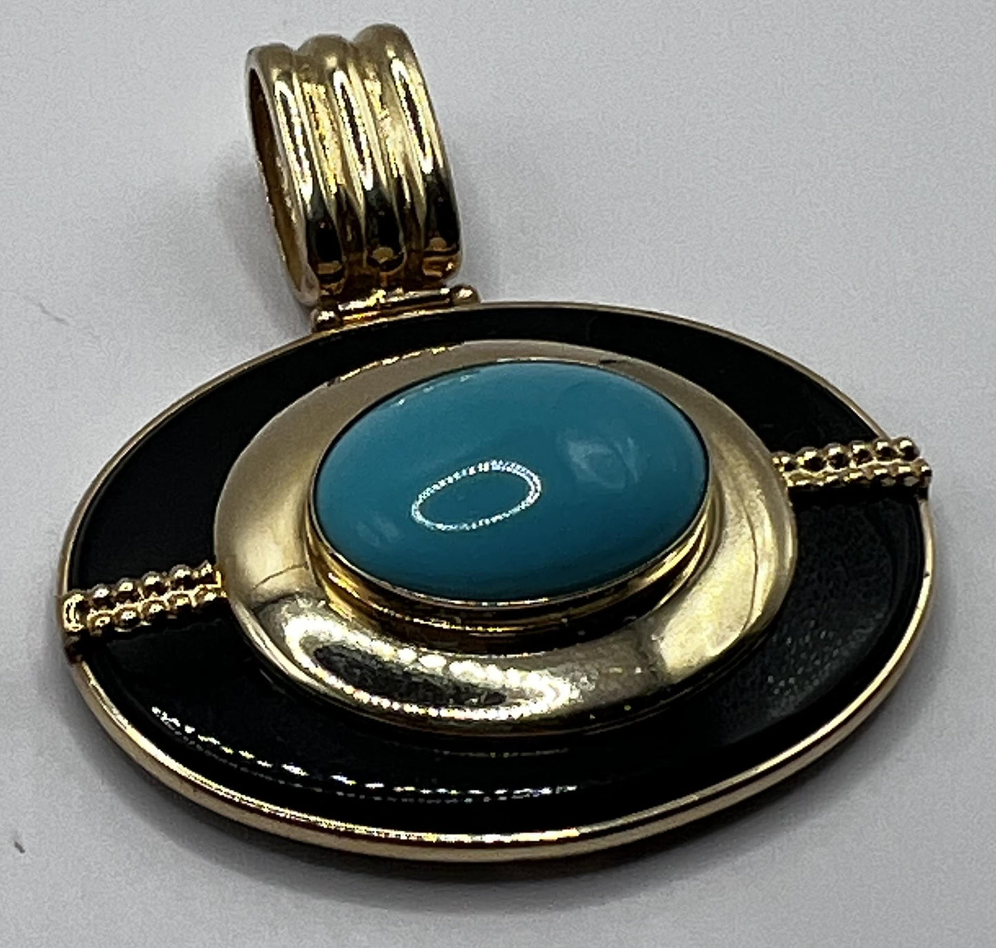 Robins Egg Blue Turquoise Pendant
