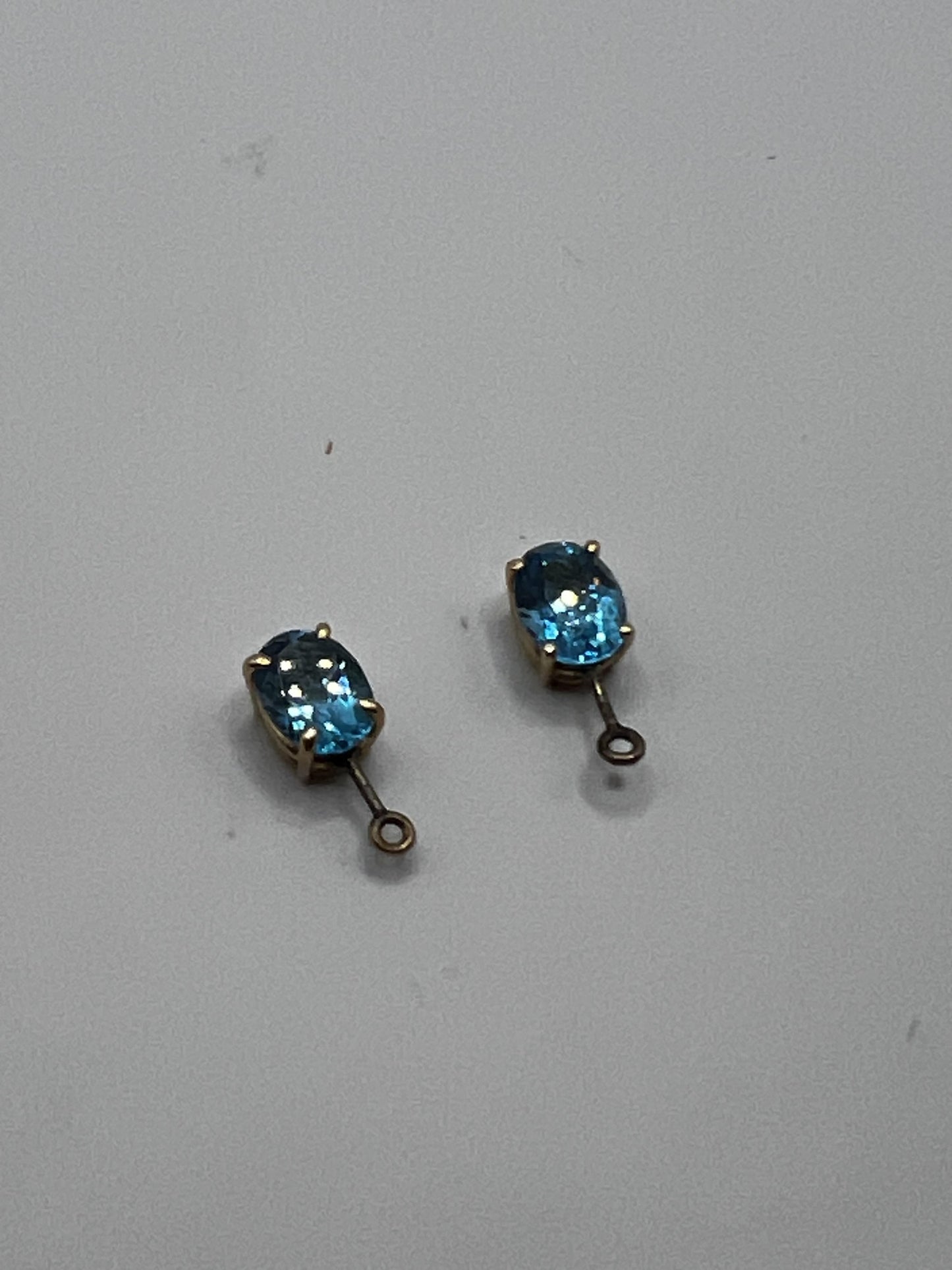 Blue Topaz Earring Enhancers
