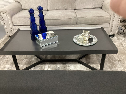 Dark gray coffee table|2784