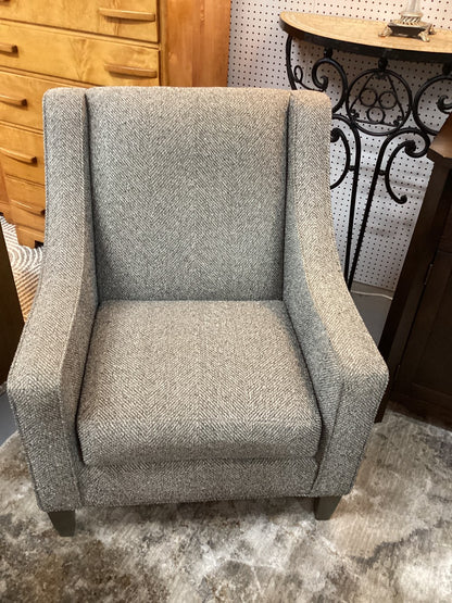 Pair of Gray/Brown chairs|3117