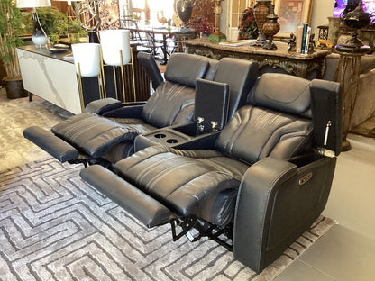 Electric Double Reclining Loveseat|3148