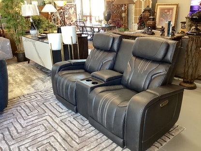 Electric Double Reclining Loveseat|3149