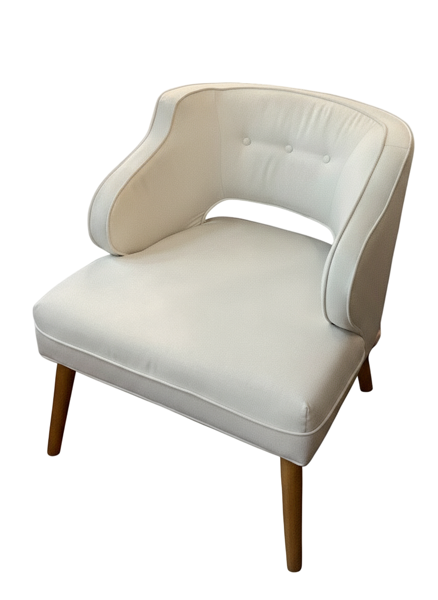 Cream Decorator Chair