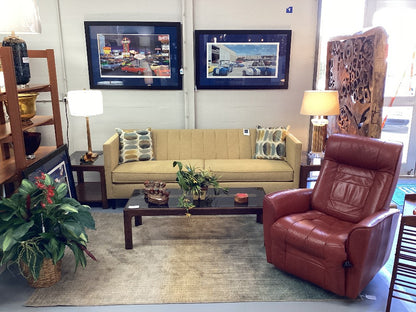 Yellow Ethan Allen Lucy Sofa|3226