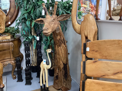 Teak giraffe|3269