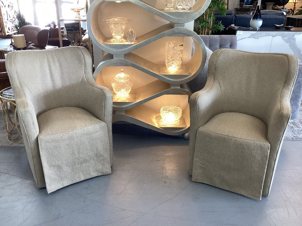 Pair of designer chairs|3322
