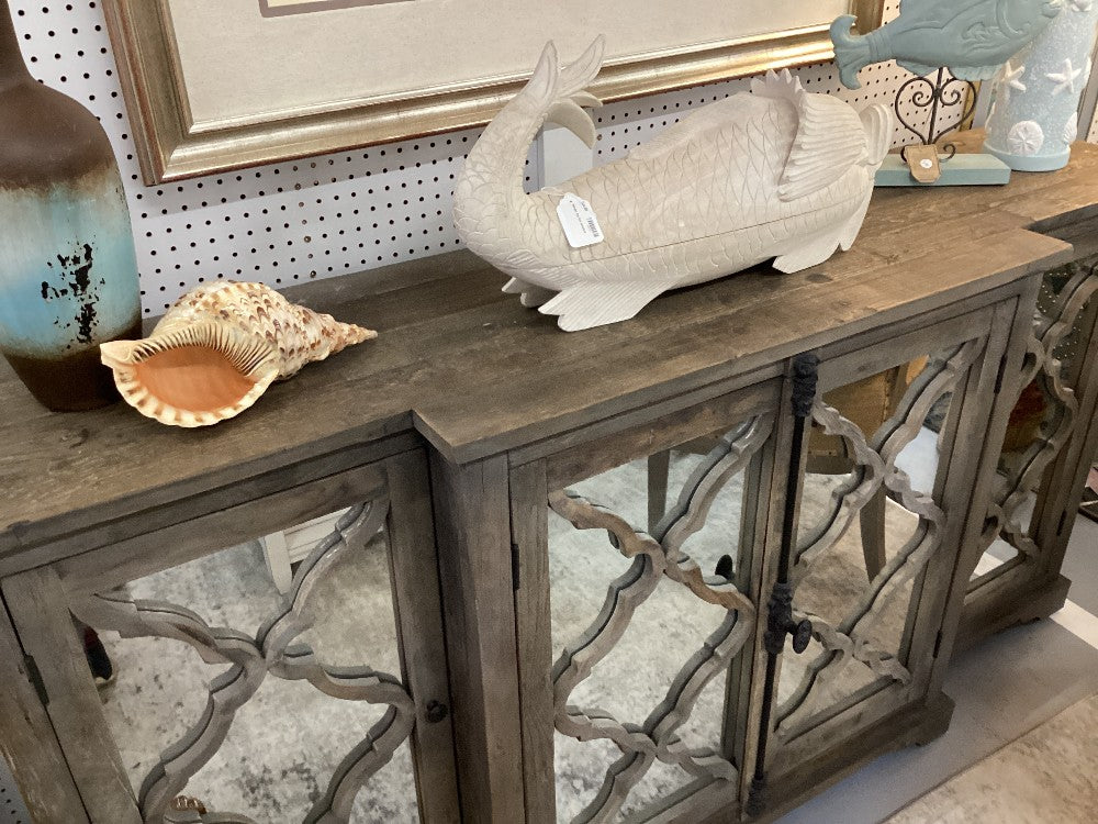 Designer mirror console|3373