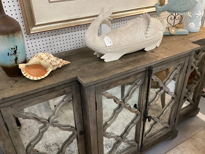 Designer mirror console|3373