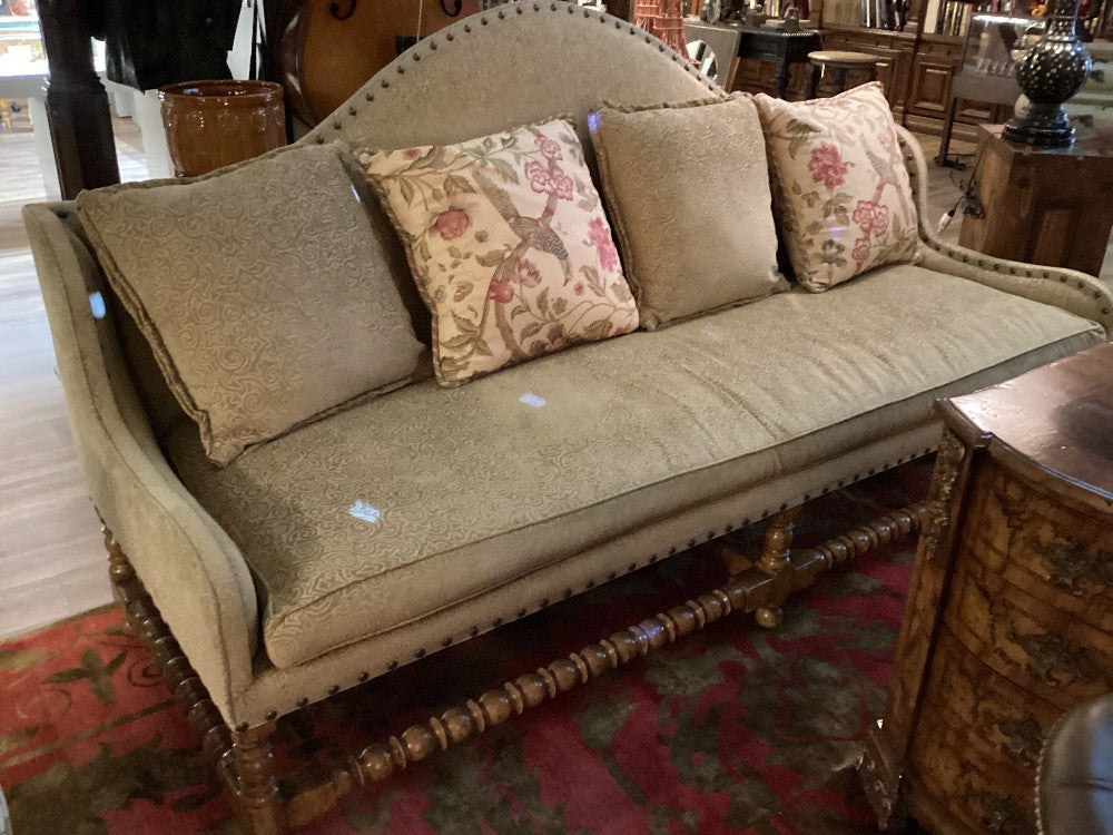 Designer nail head sofa|3388