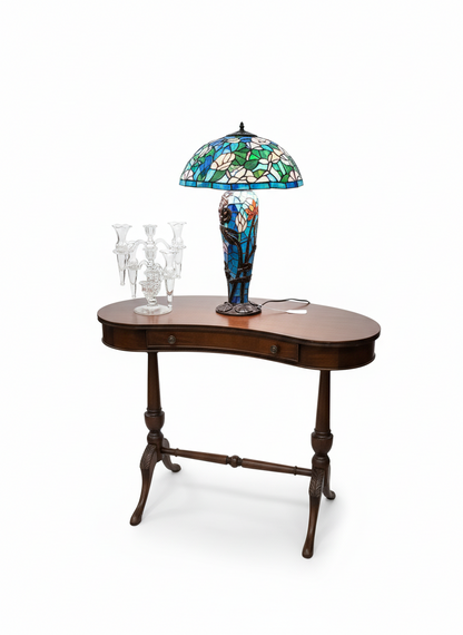 Kidney Shape Antique Writing Table