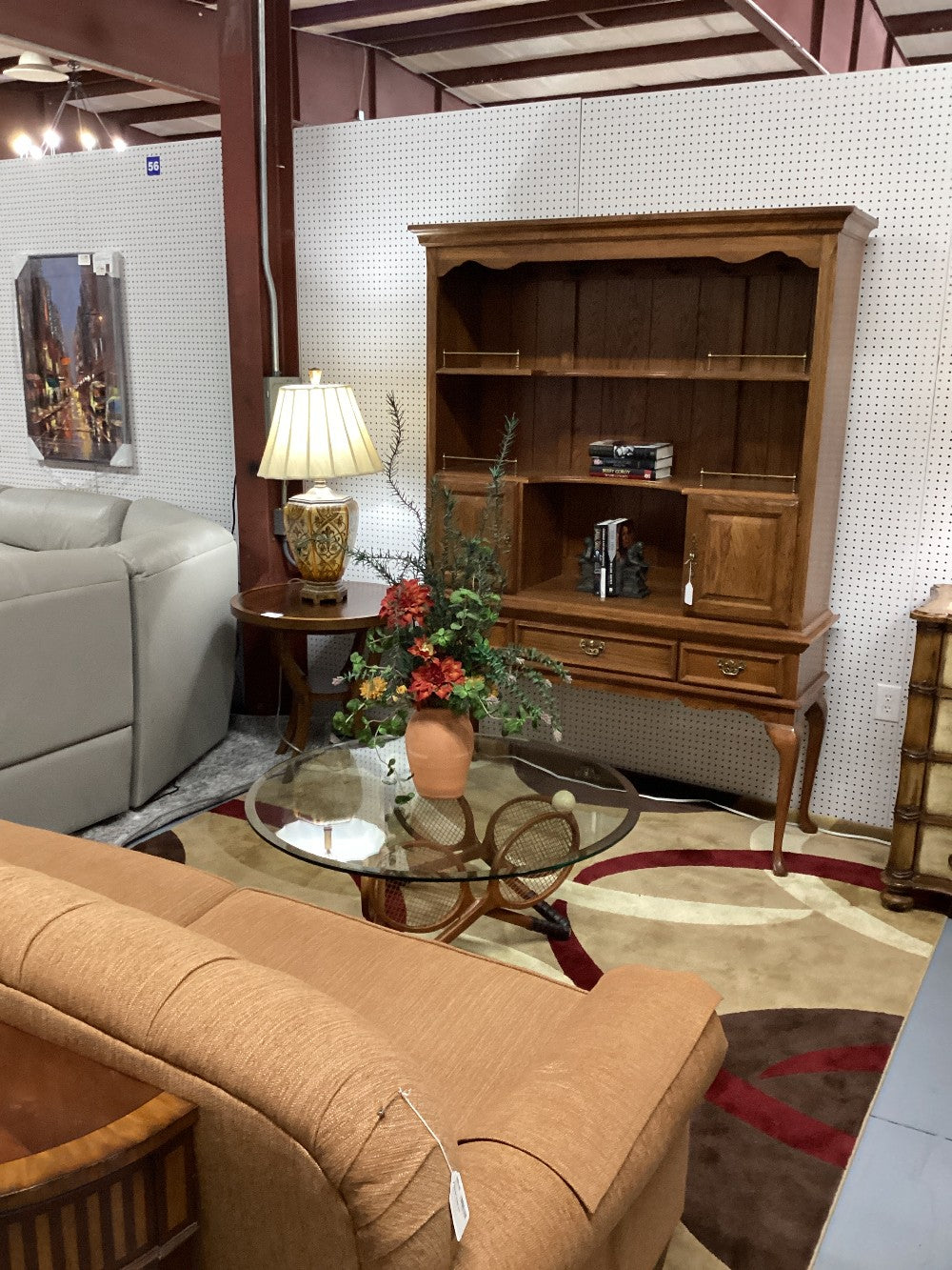 Oak Hutch  56L 17D|3569