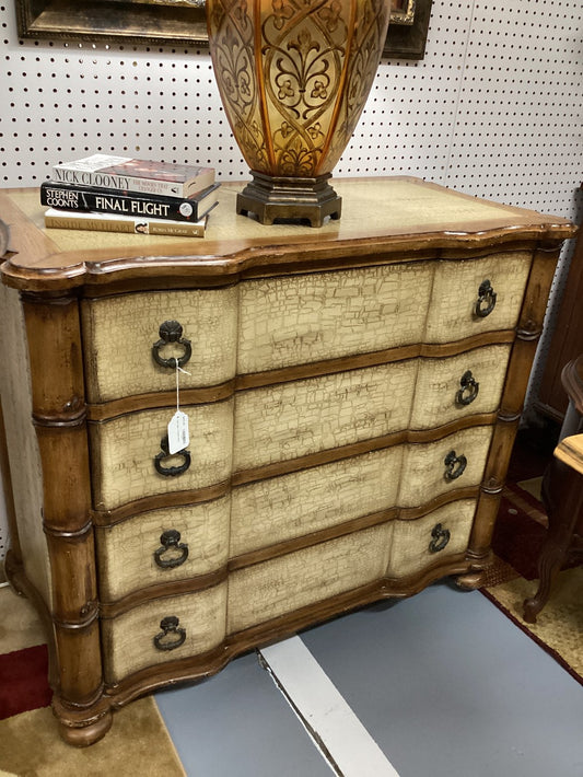 Light wood 4 drawer chest L 42 x W 21|3570