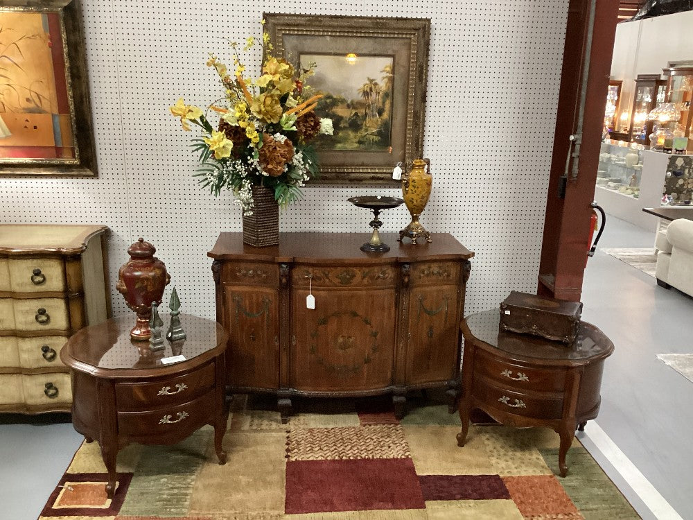 Vintage Gordon furniture French style  side table|3574