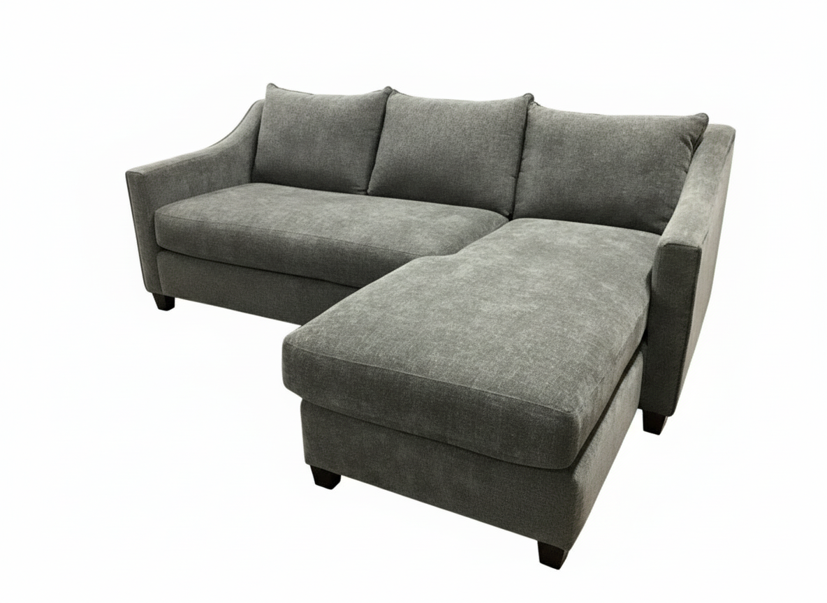 Cindy Crawford Sofa with Reversible Chaise