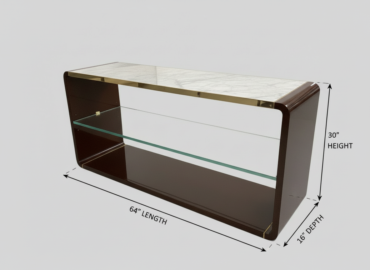 Auden Bentwood Console Table from Decca home