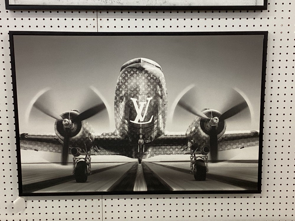 Louis Vuitton Airplane artwork|3714