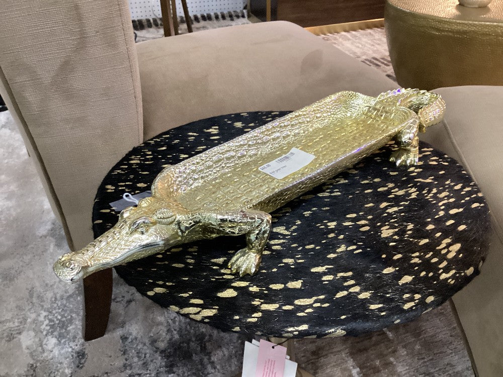 Gold gator tray|3721