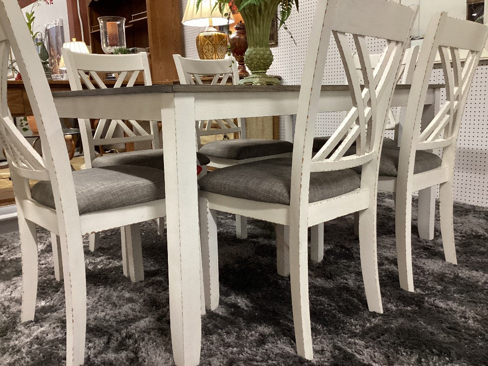 Coaster Fortress dining table with 6 chairs|3791