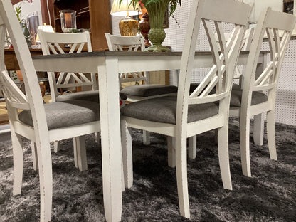 Coaster Fortress dining table with 6 chairs|3791