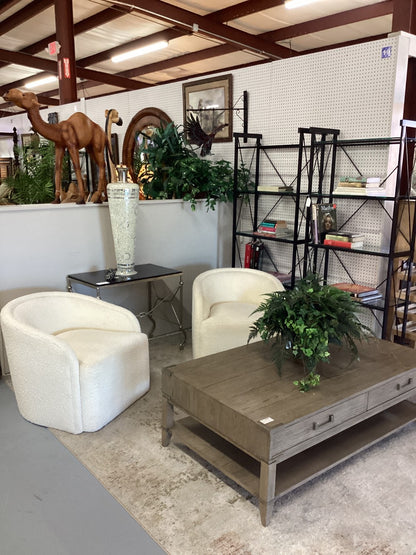 Cream Barrel Chair|3813