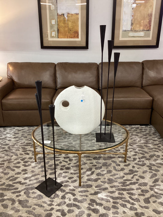 Pair of floor candlesticks|3907