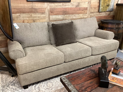Broyhill Light brown couch|3953