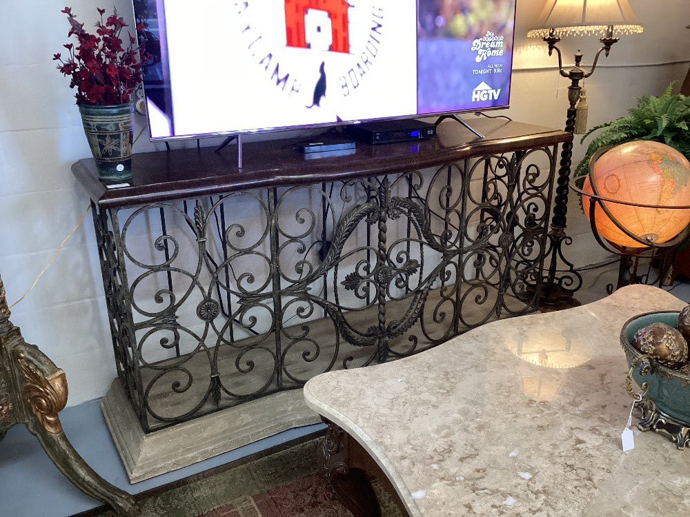 Iron console table|3989