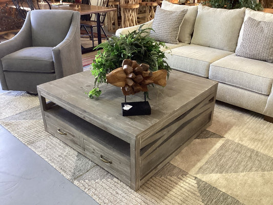 Coastal coffee table with 4 drawers|3999