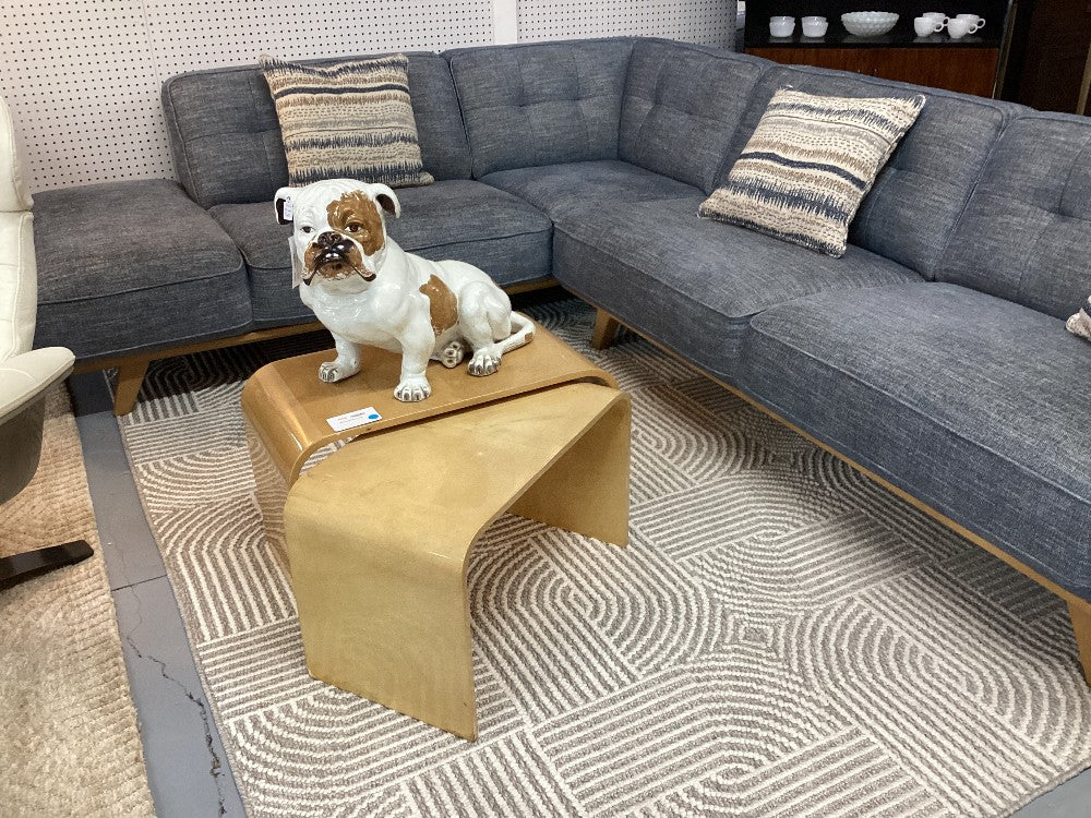 MCM Golden Nesting Table|4008