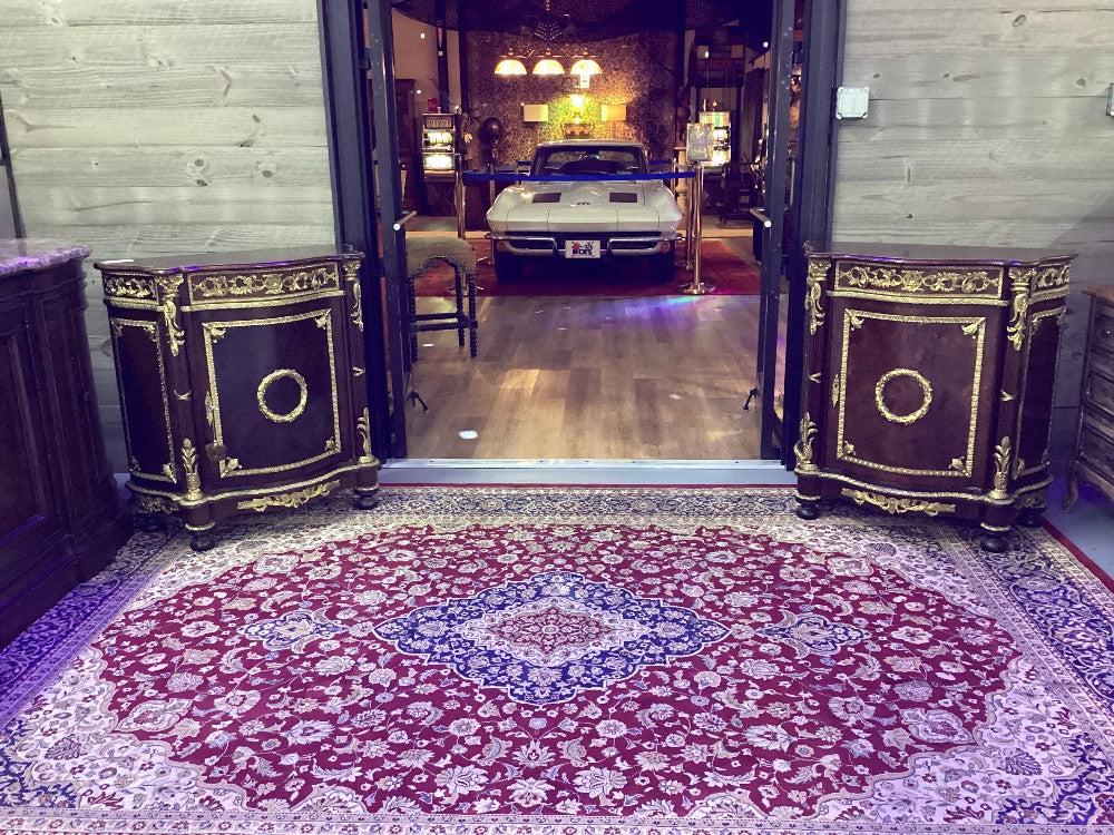 Pair of Bombay side tables|4083