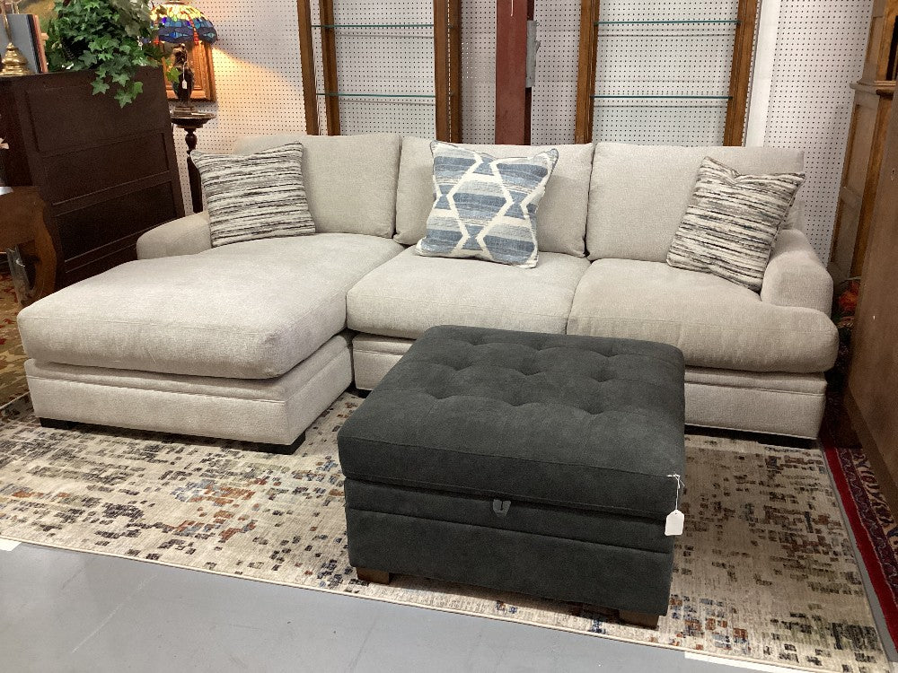 Cindy Crawford sofa with chaise|4117