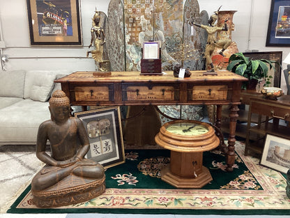 Asian wood desk|4118