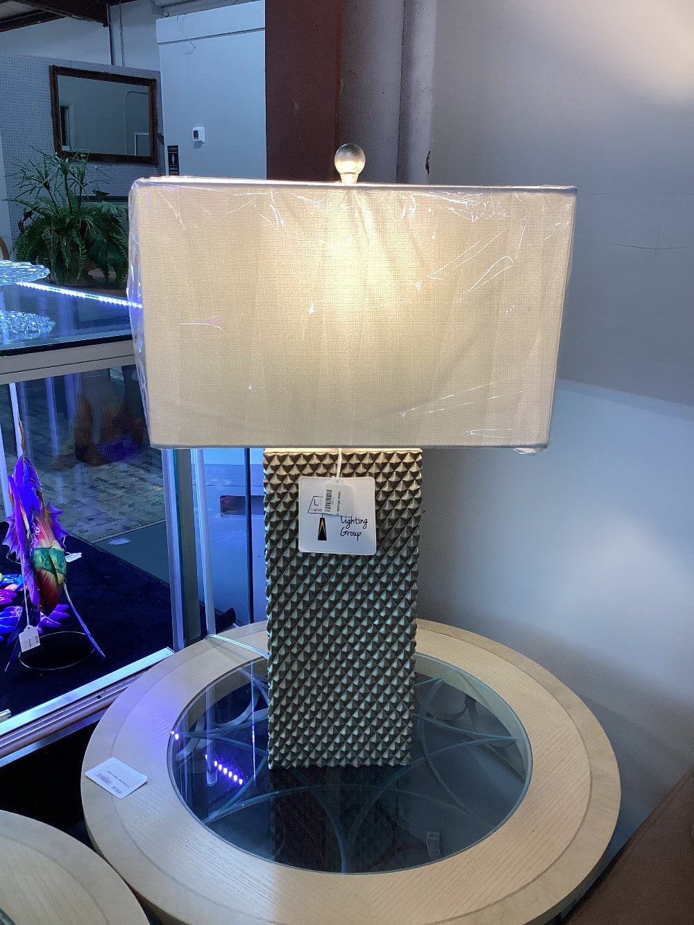 Gold Diamond, rectangle shade|4172